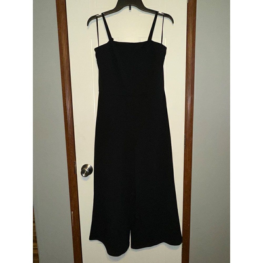 NWT Kiki Larue Black Ford Jumpsuit  Size Large‎